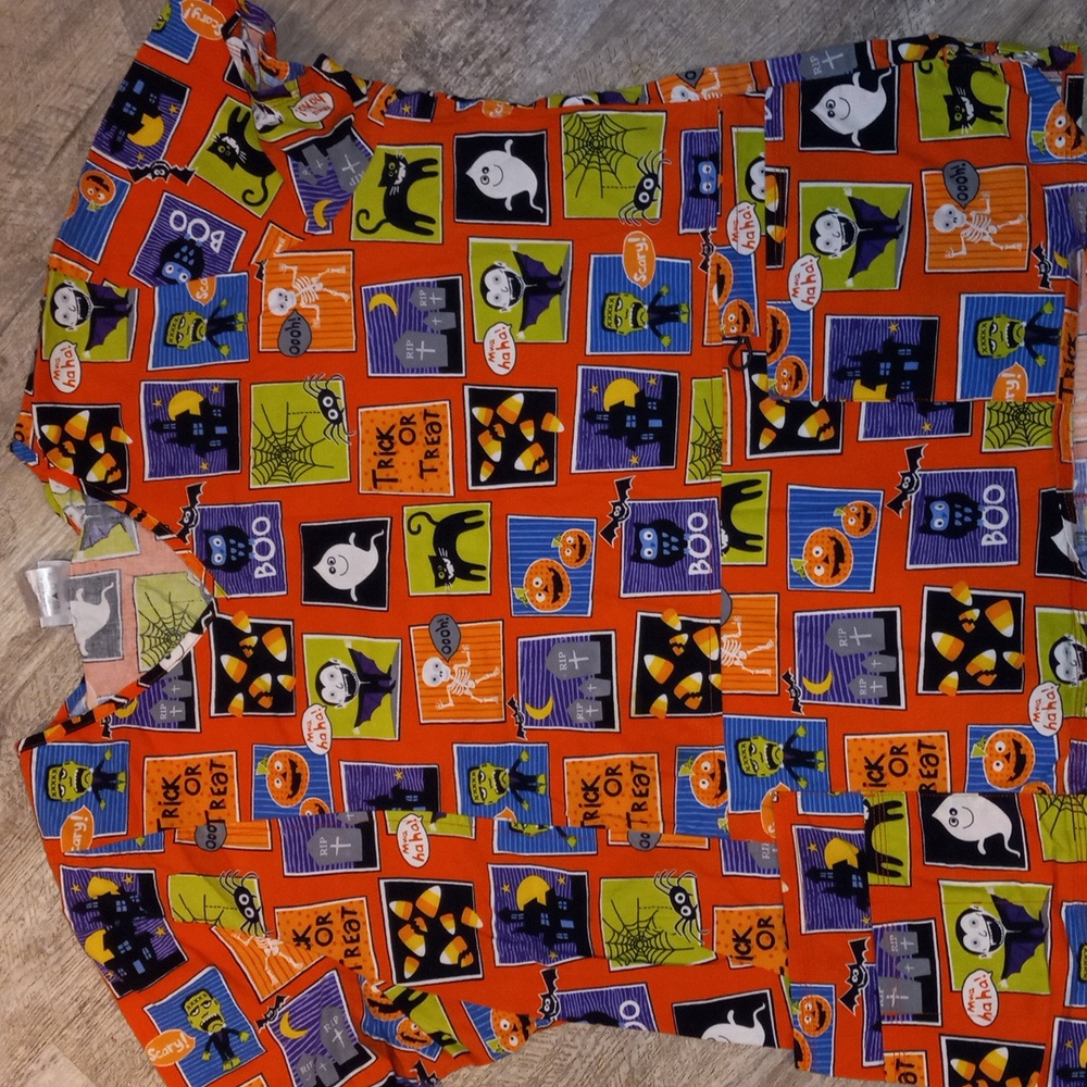 Halloween Theme Scrub